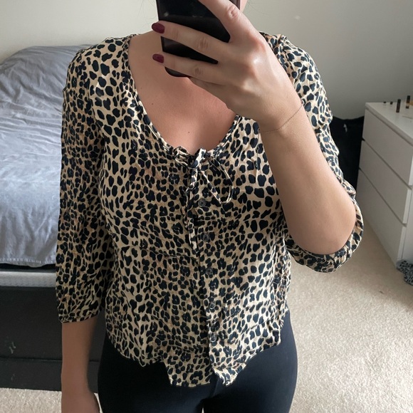 Leopard print shirt from Mango - Picture 3 of 3